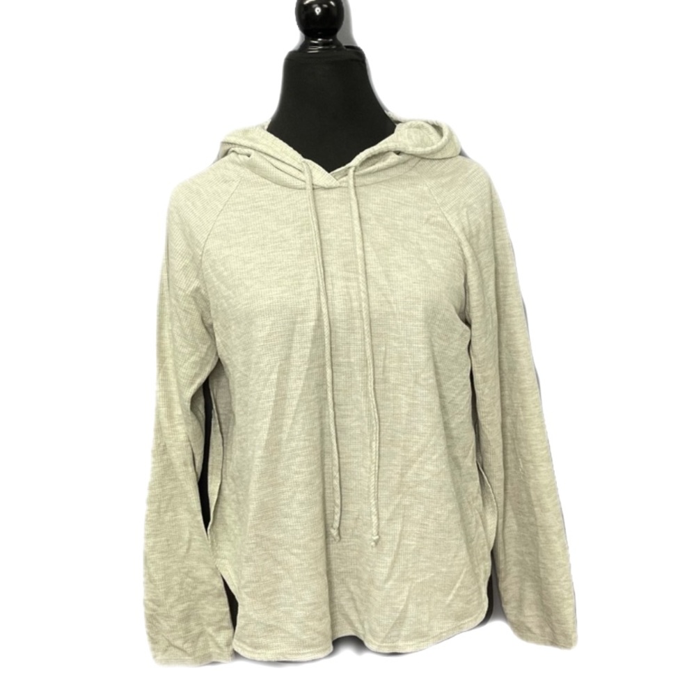 Tresics-Hooded long sleeve yoga top